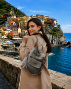 Women’s PU Leather Backpack – Stylish Casual Everyday Backpack